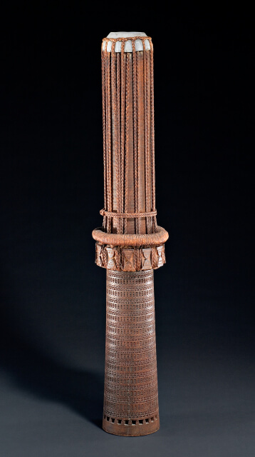 Austral Islands drum from the Eskenazi Museum of Art