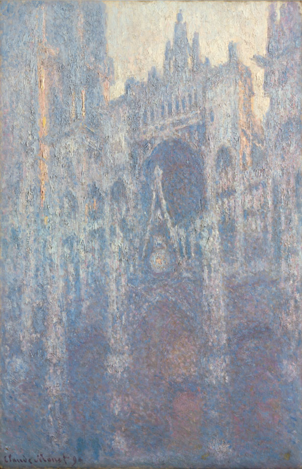 Claude Monet's The Portal of Rouen Cathedral in Morning Light from the J. Paul Getty Museum