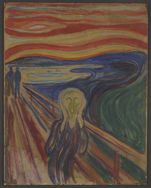 The Scream by Edvard Munch from MUNCH