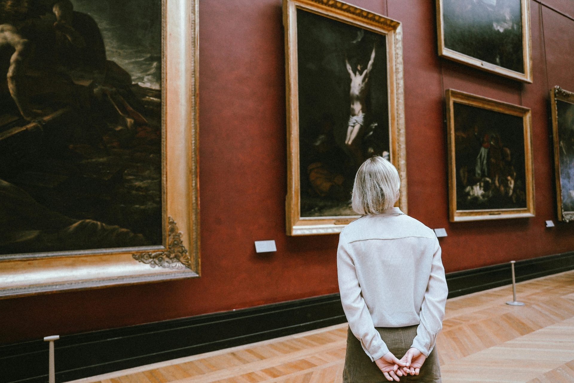 museum collection of paintings and fine art.