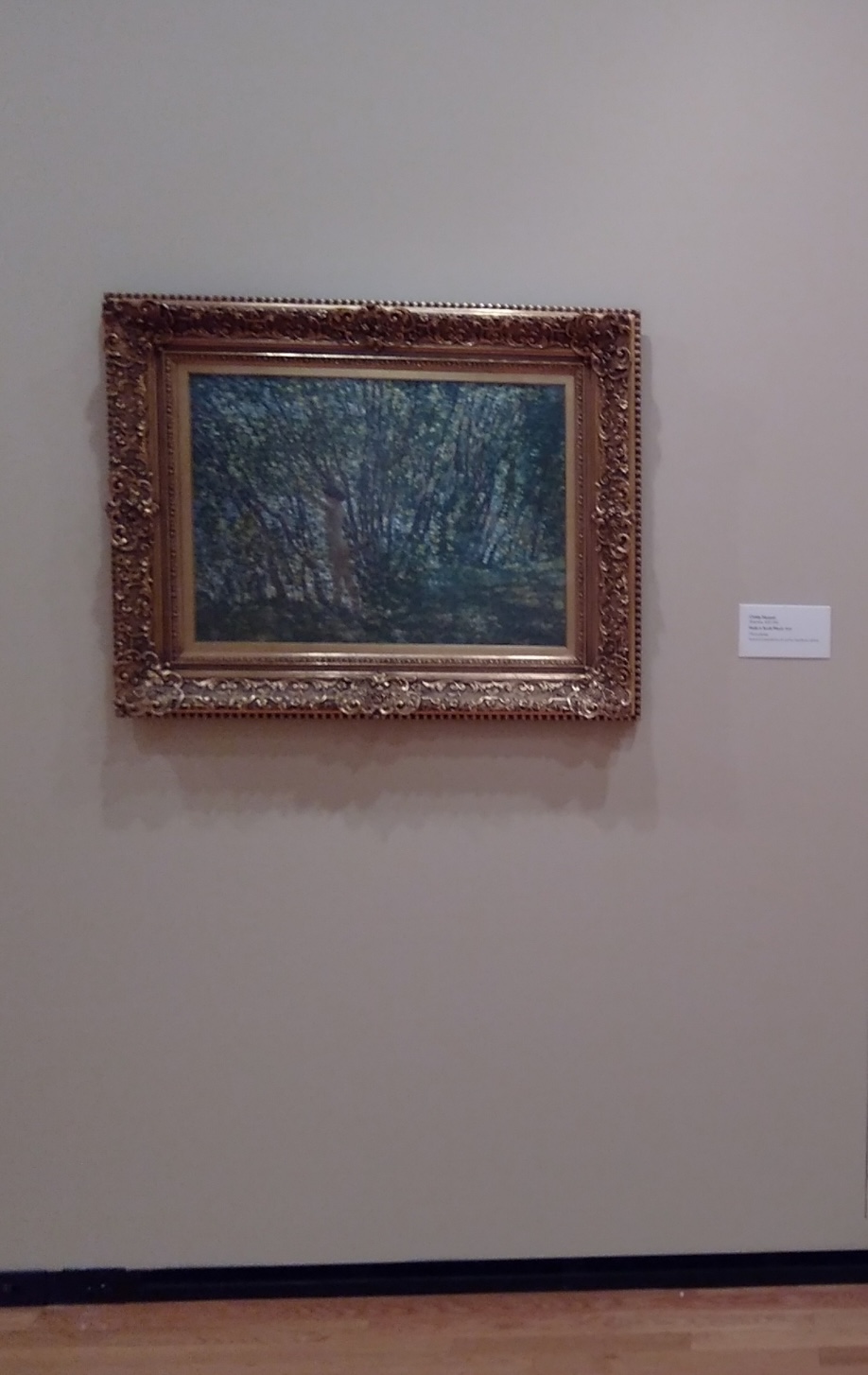 museum exhibition featuring fine art.