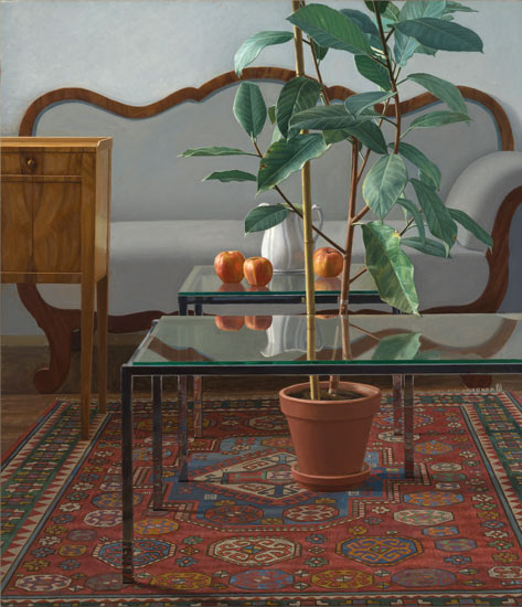 Interior with Apples by Paul Wiesenfeld from the Delaware Art Museum