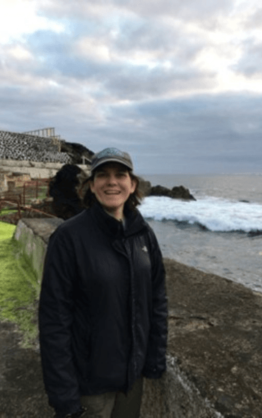 Renee Bomgardner in the Azores