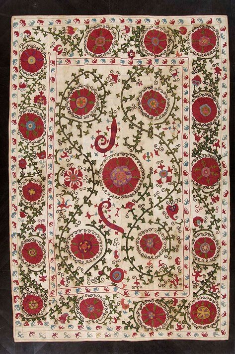 Suzani textile from the Doris Duke Foundation for Islamic Art