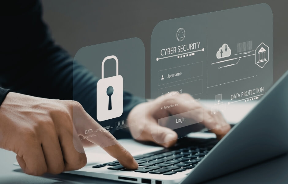 Illustration representing cybersecurity