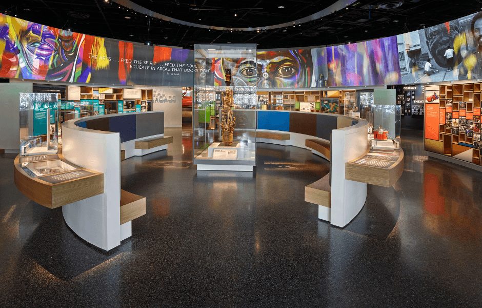 Cultural Expressions exhibit at the National Museum of African American History and Culture
