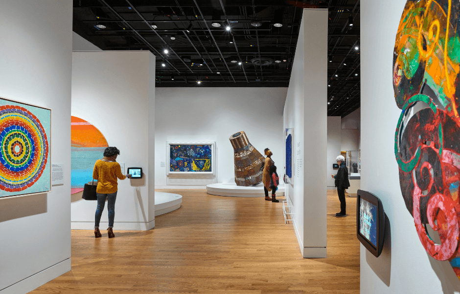 Visual Arts exhibit at the National Museum of African American History and Culture