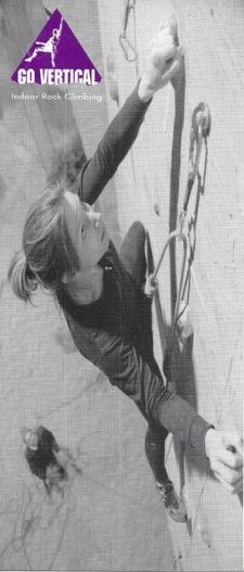 Rosanne Sasso rock climbing